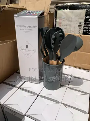 12pcs Silicon Spoon Set