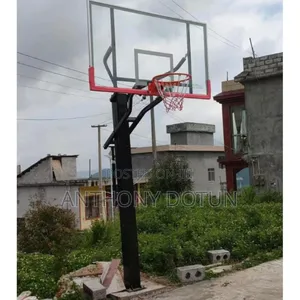 Outdoor Adjustable Inground Basketball Hoop