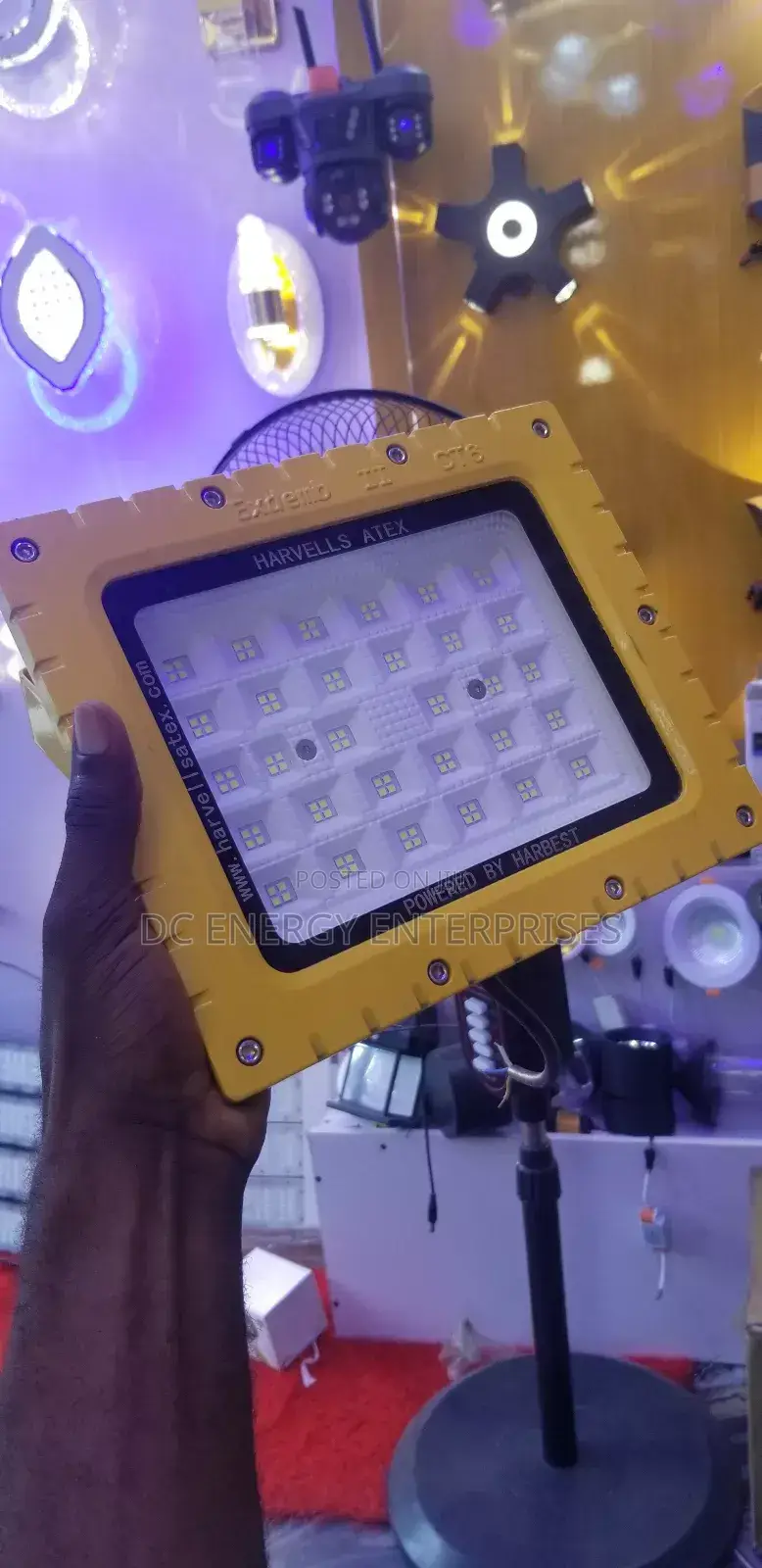 This Item Is a Harvells Atex Explosion-Proof Led Floodlight