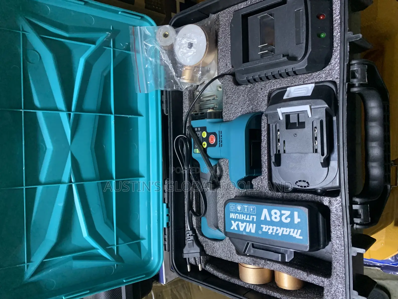 Makita 128v Lithium Cordless PPR Pipe Welding Machine – Complete Set