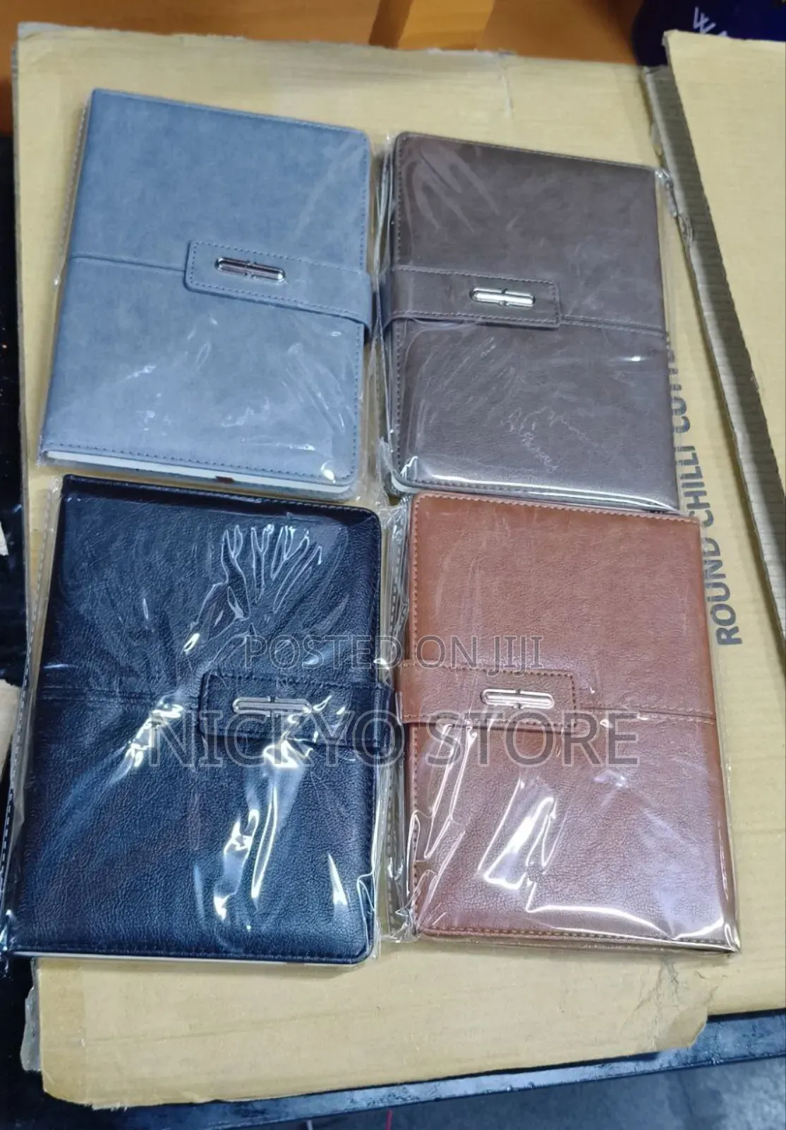 Premium Executive Pu Leather Notebook Planner (A5 Size)