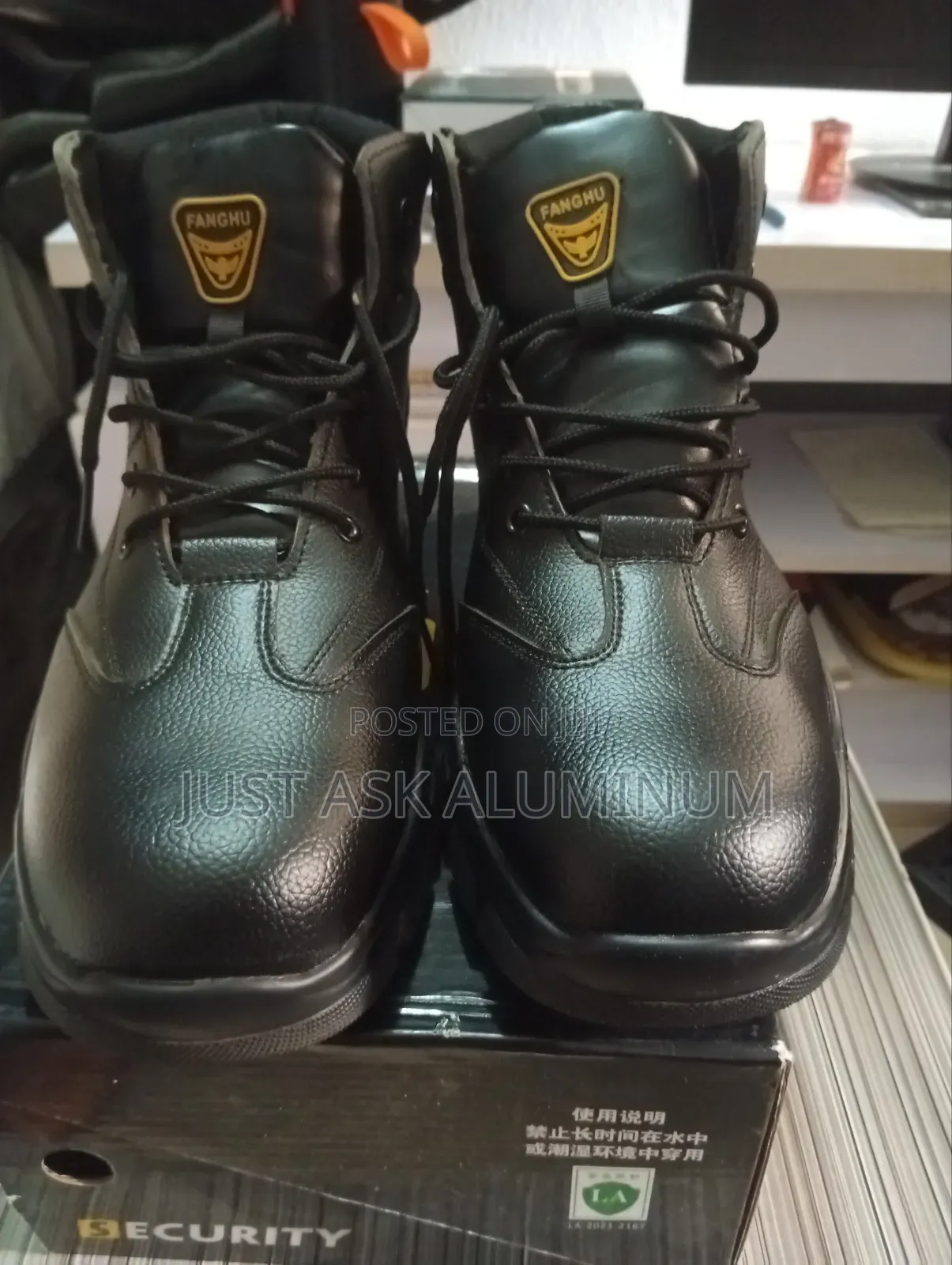 Security Boot for Construction Workers