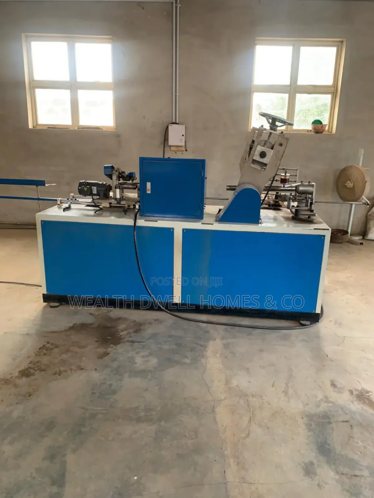 Fully Equipped and Automated Tissue Paper Factory All Documents Intact