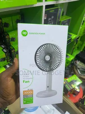 Dp 7640 Rechargeable Fan,3000mah