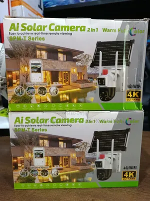 Al Solar Camera With Panel With Wi-Fi