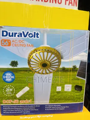 Duravolt 56" Ac/Dc Ceiling Fan