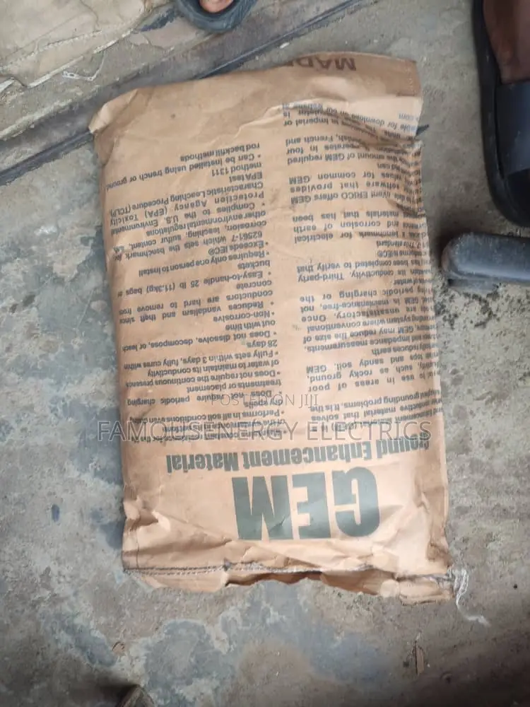 Ground Enhancement Material / Gem for Earthing