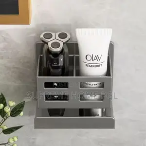 Toothbrush Toothpaste Comb Storage Rack Bathroom