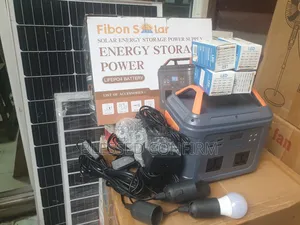 Powerful 550w Solar Generator With 150w Solar Panel