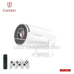 Earldom Pj03 Gaming Projector With 2 Pad