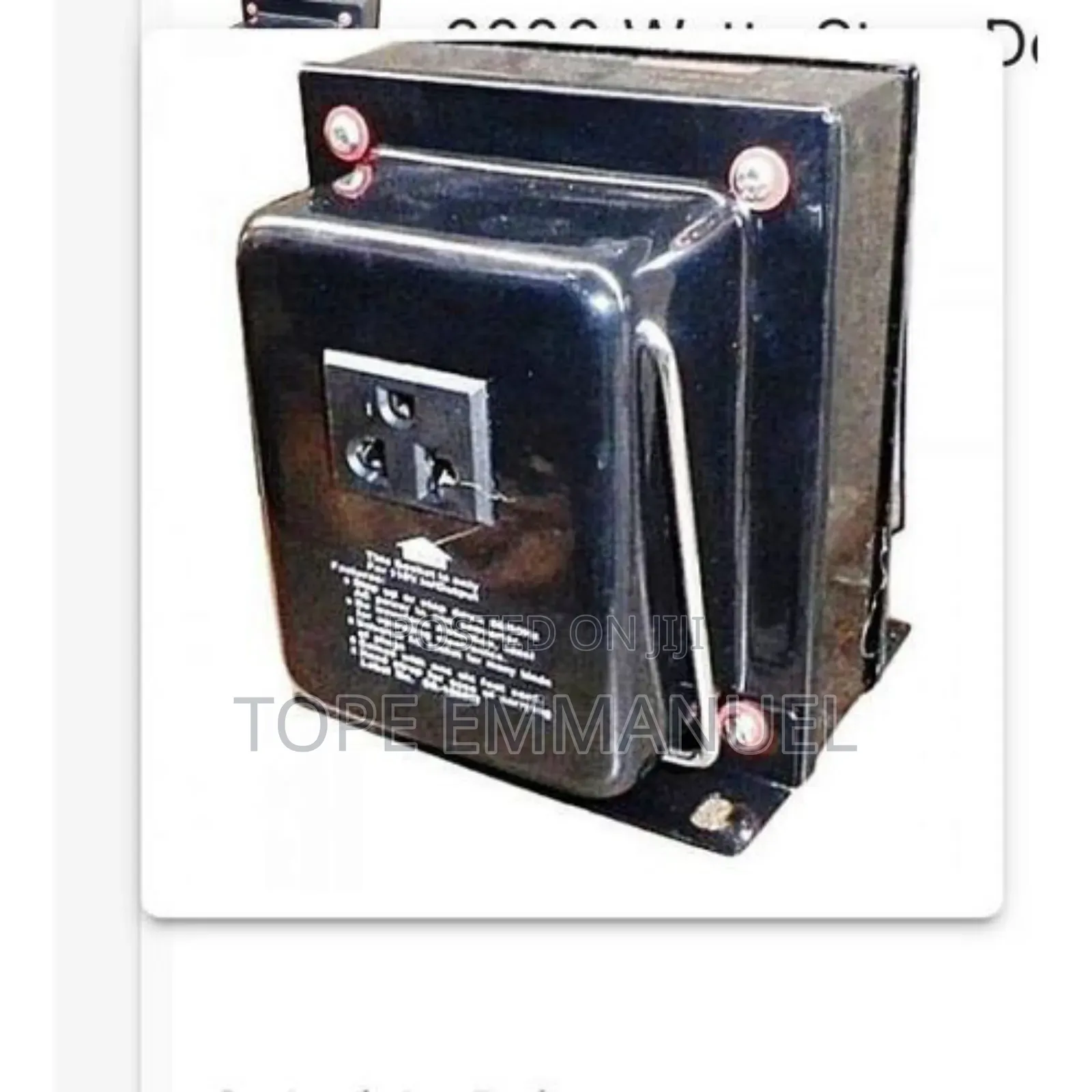 Step-Down and Step-Up Transformer 2000w