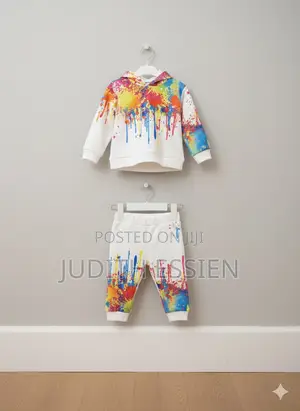Kids Joggers and Hoodie Two Piece Combo Set