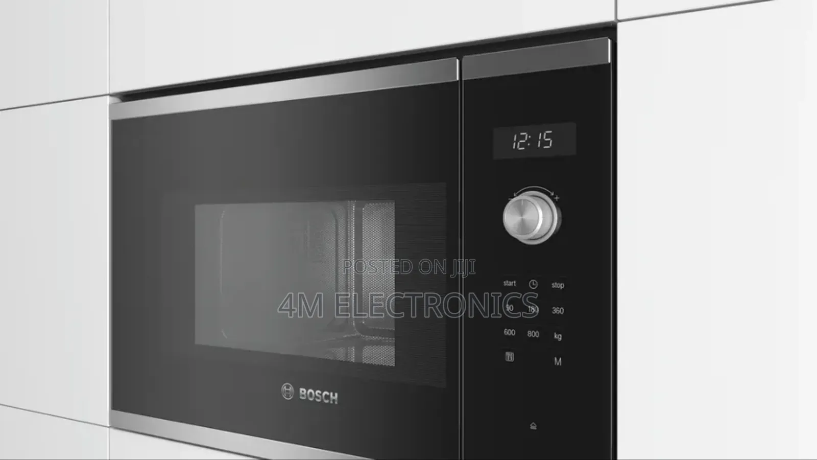 Bosch Bfl524ms0b 20 LTRS Built-in Microwave Oven Without Grill