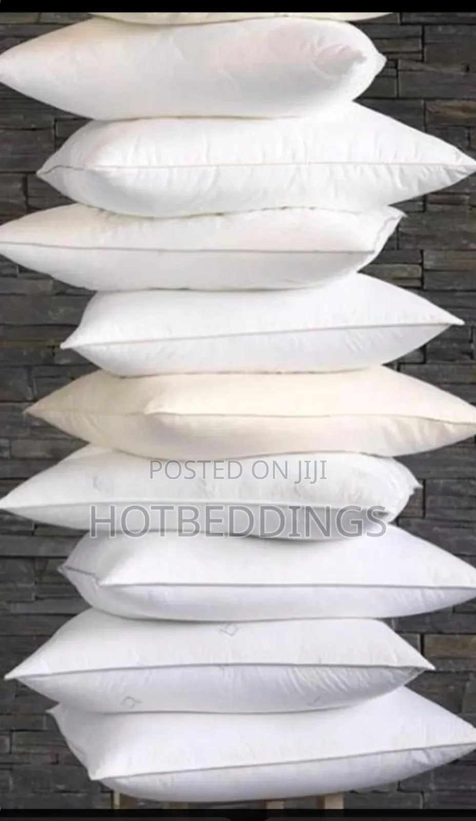 My Fluffy Soft Fibre Pillows- 9pcs