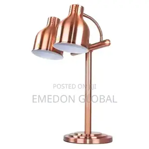 Double Head Stainless Steel Electric Food Warming Lamp