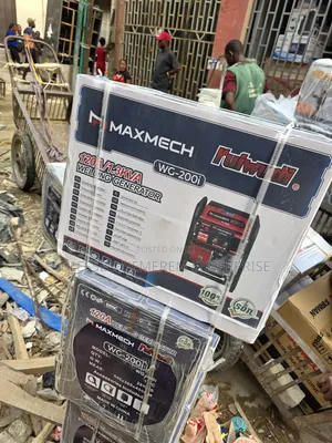 I Sell Maxmech Welding Machine Inverter Petrol Gen Wg-200i(120a)