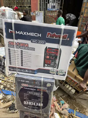 □■Powerful Maxmech Welding Machine Inverter Petrol Gen Wg-200i(120a)