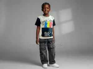 Girl's Cargo Jean and Top Set