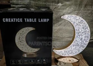 Crystal Moon, Star Table Lamp