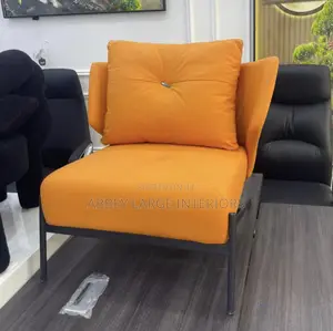 Orange Lounge Chair