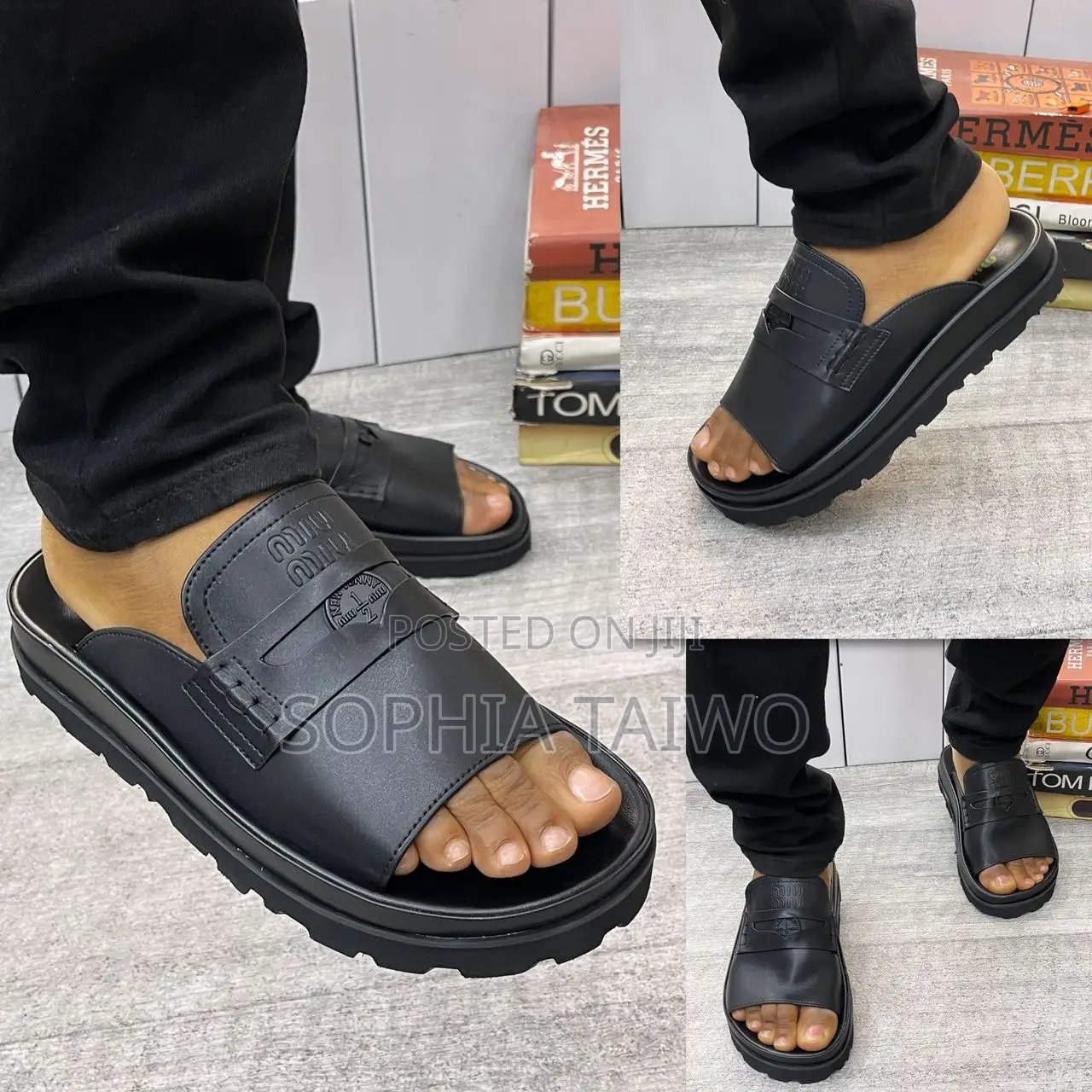 Miu Miu Cassy Slide