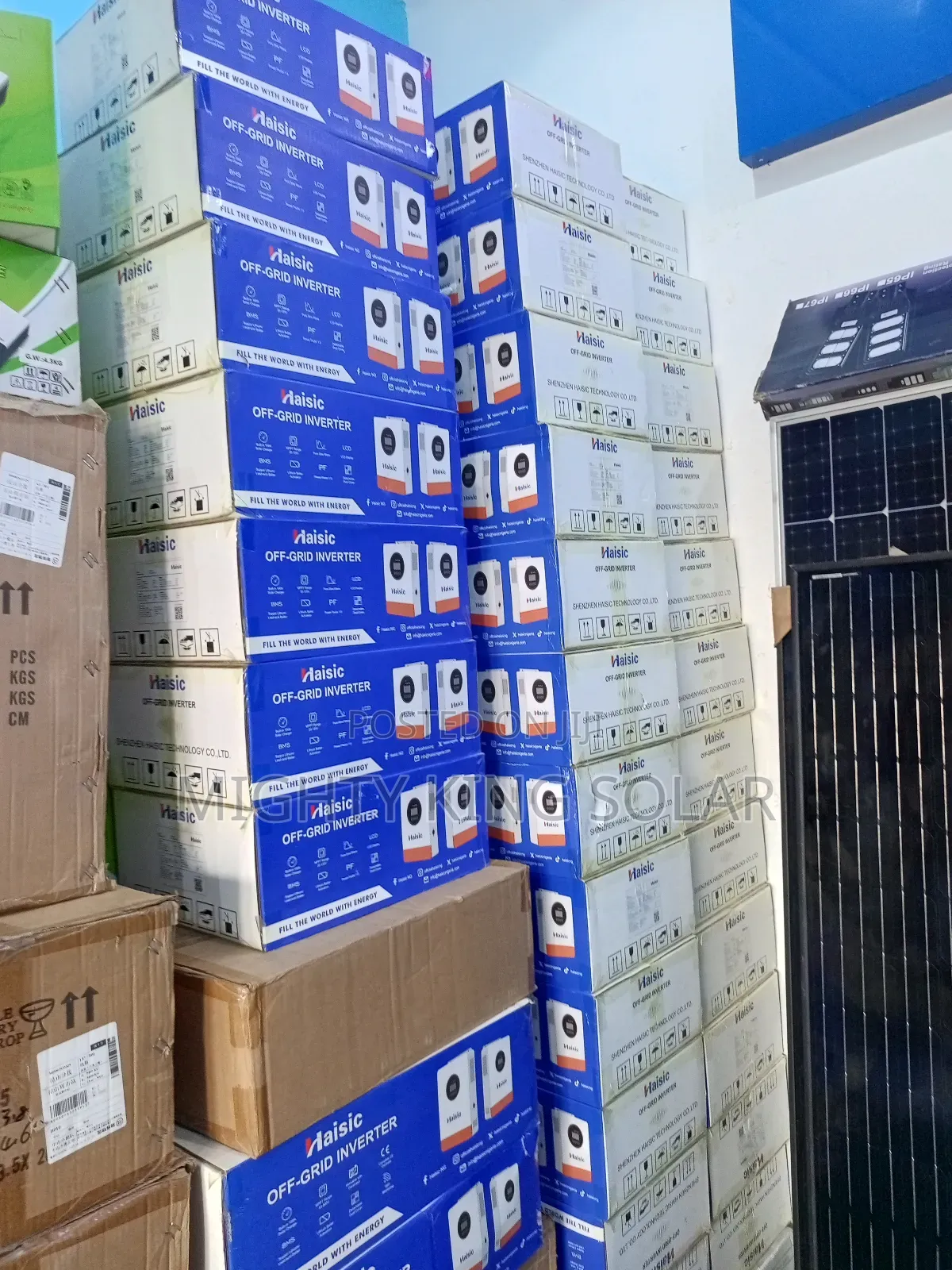 1.5kva Haisic Hybrid Inverter New Face