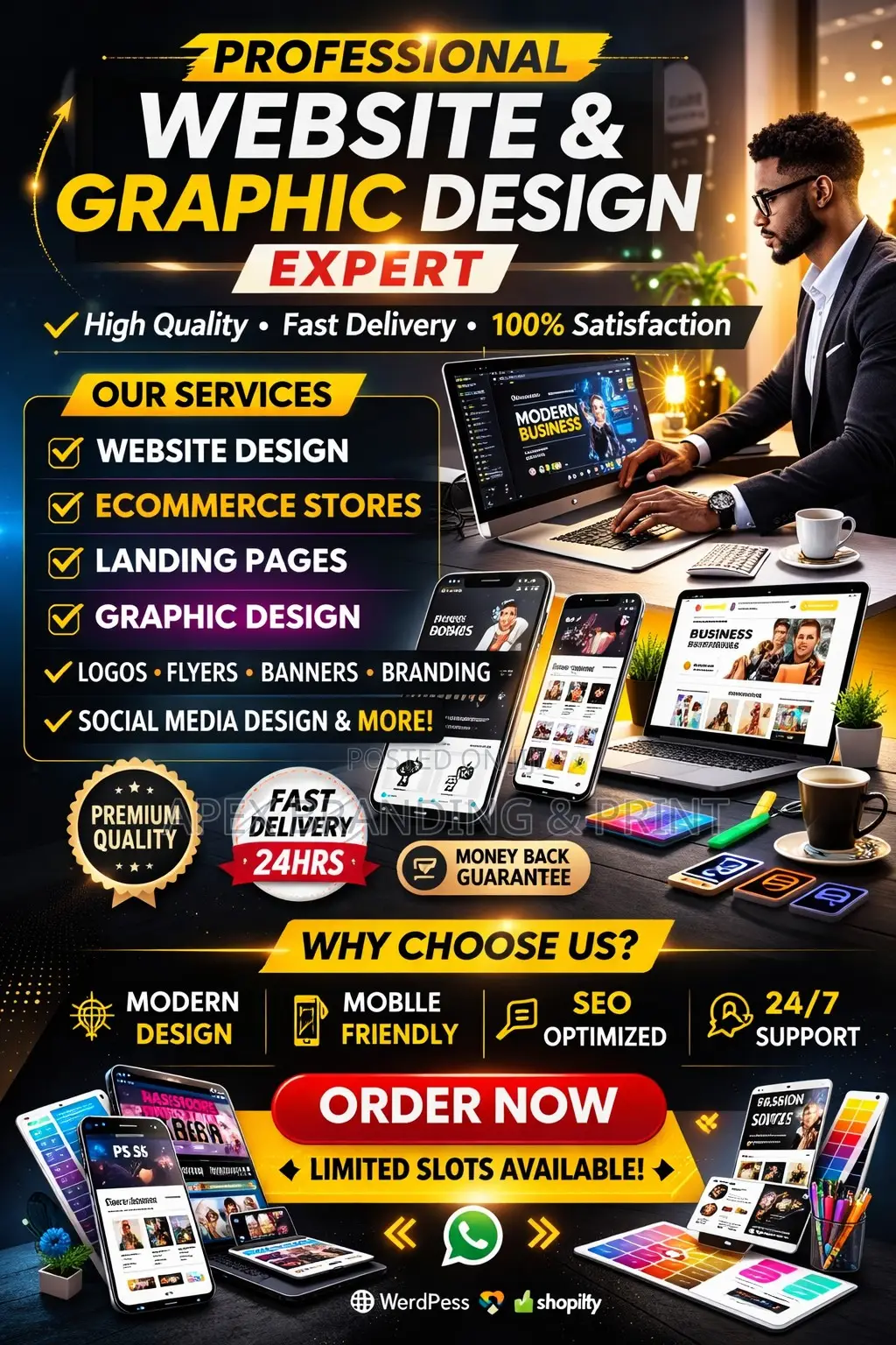 Professional Website Graphic Design Services”