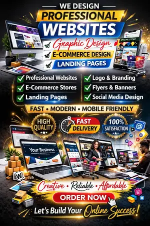 Professional Website Graphic Design Services”
