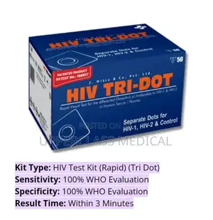 Hiv Test Kit, Rapid Tri-Dot