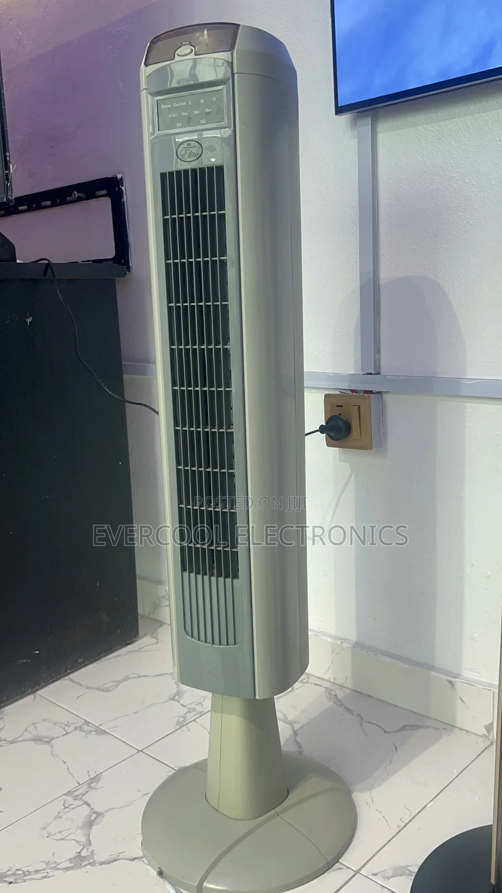 Elite Oscillating Tower Fan