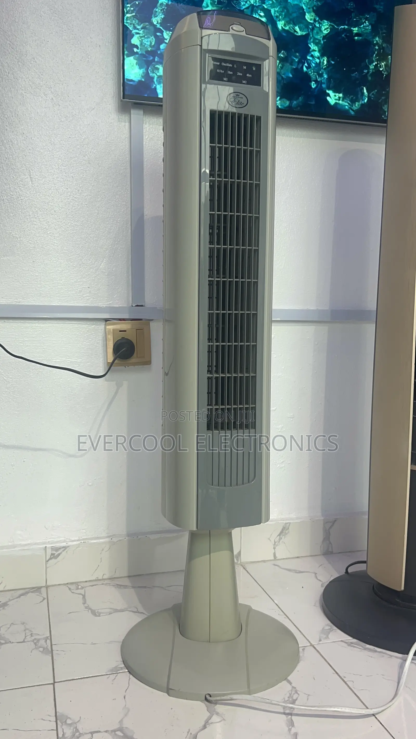 Elite Oscillating Tower Fan