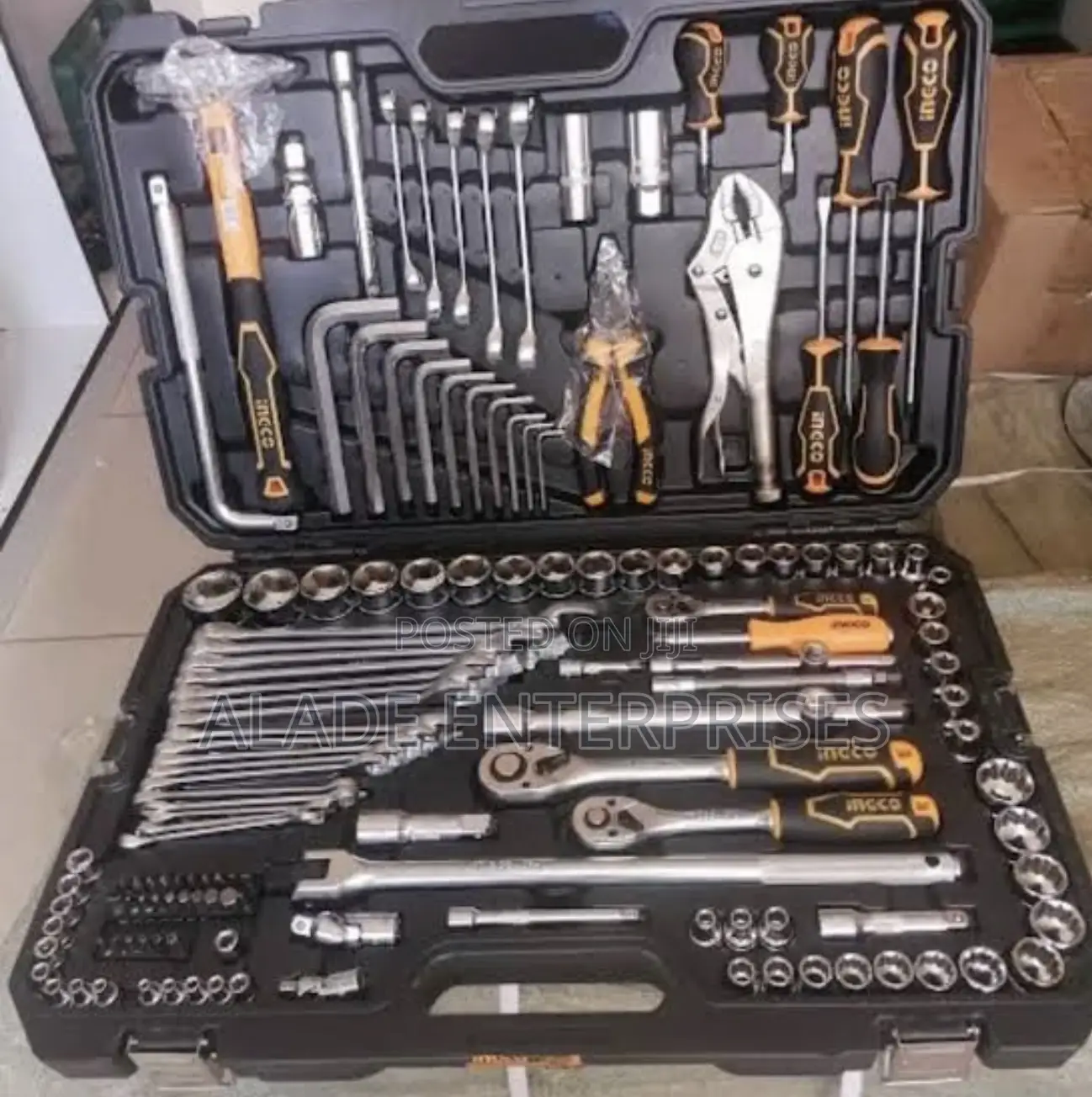 Ingco 142 Pcs Combination Tools Set