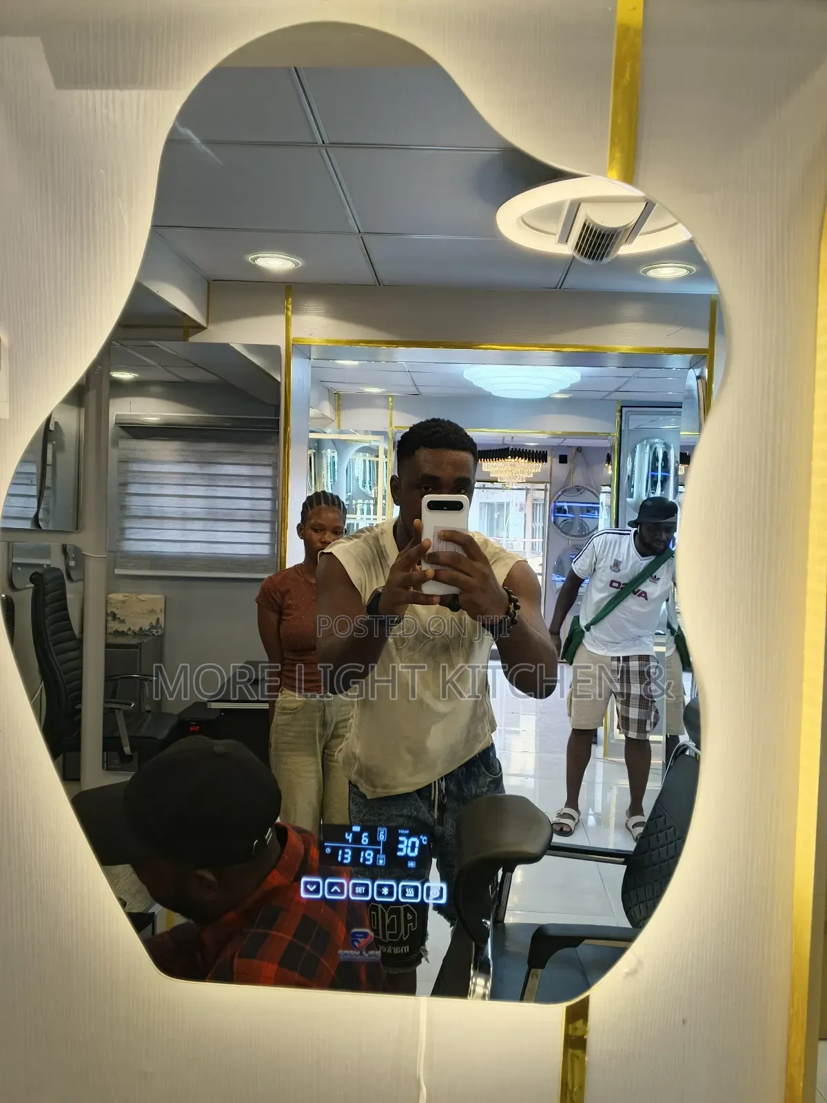 Led Mirror With Bluetooth Speaker