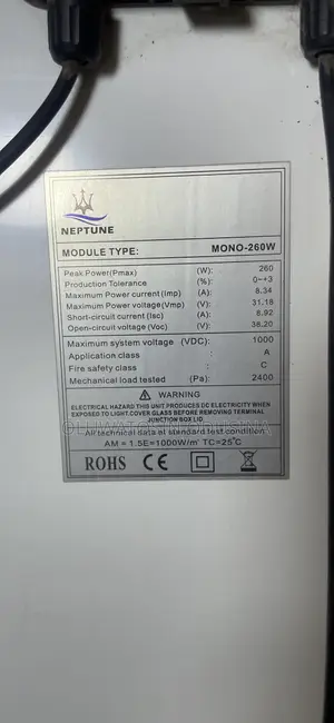 260w Mono Solar Panels