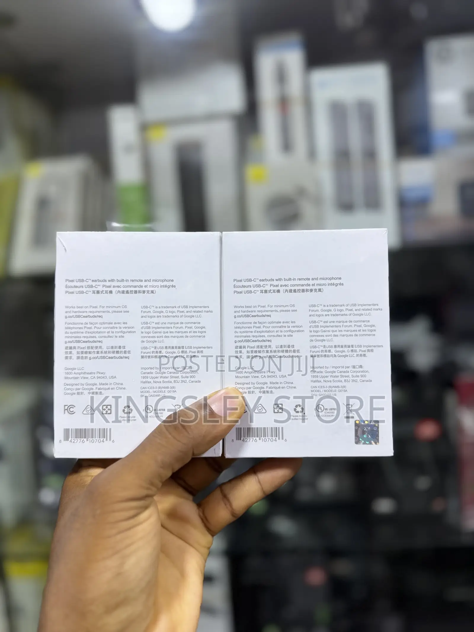 Original Google Pixel Wired Headsetcomfortable Fit  Type-c Phones
