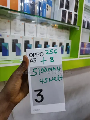 New Oppo A3 256 GB Black