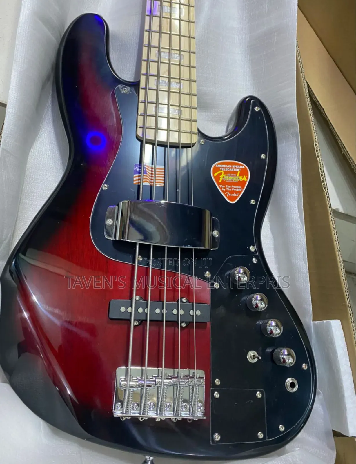 Fender Squier Affinity Series Active Jazz Bass Guitar