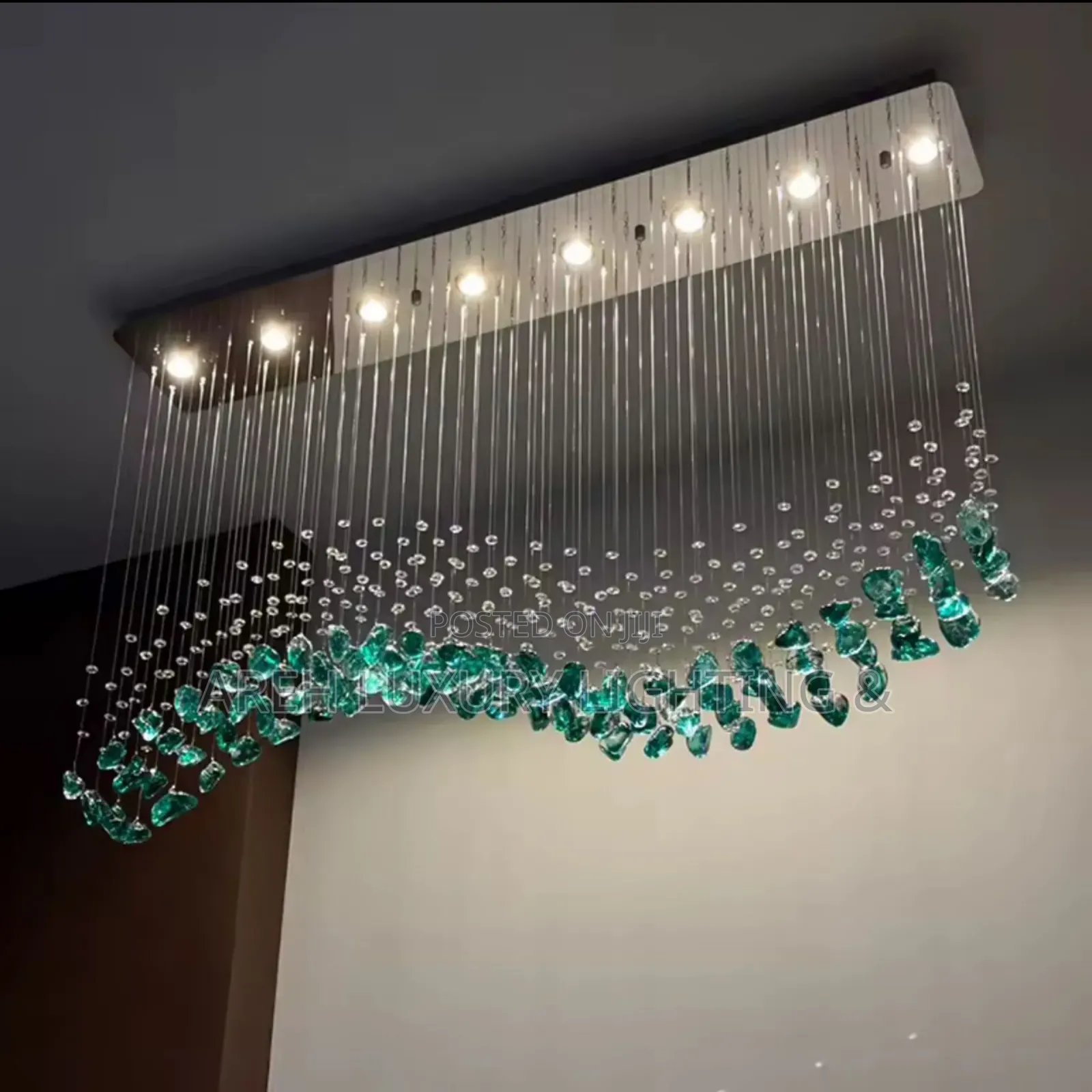 Modern Luxury Rain Drop Chandelier Light