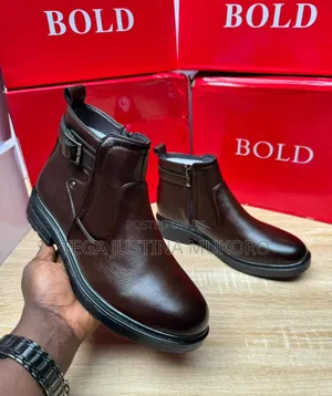 High Quality Bold Men's Ankle Boots