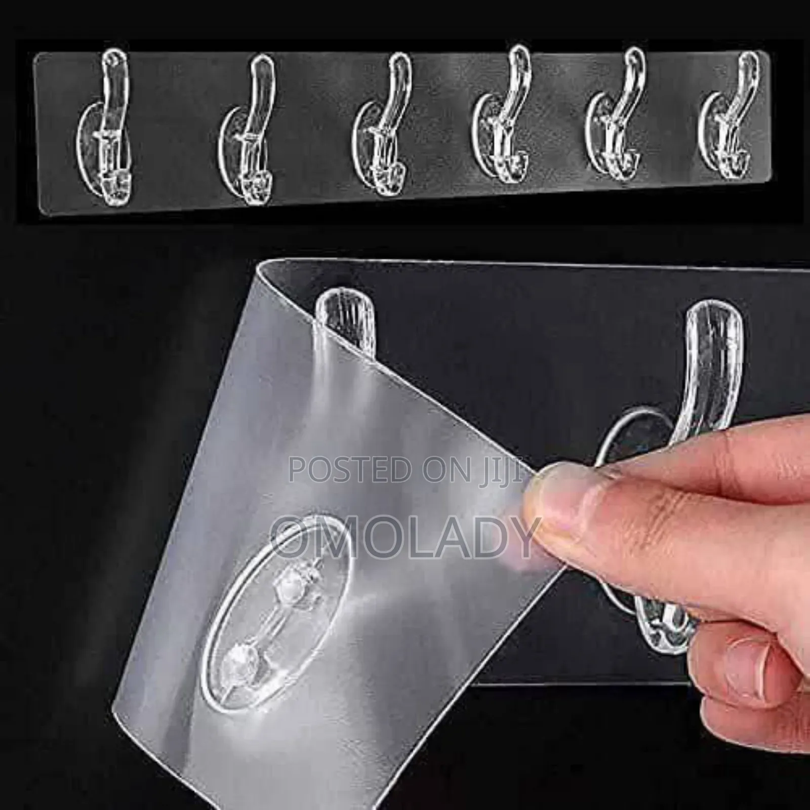 Long Transparent Stick Hook Hanger
