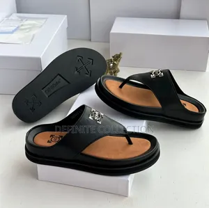 New Naked Wolfe Leather Slippers
