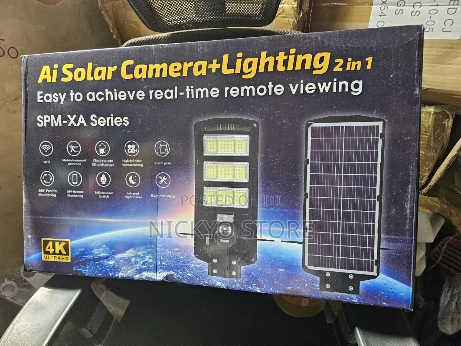 Ai Solar Camera + Security Light (2-in-1) 