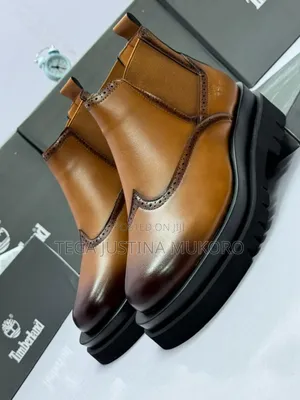 Pure Leather Men's Boots