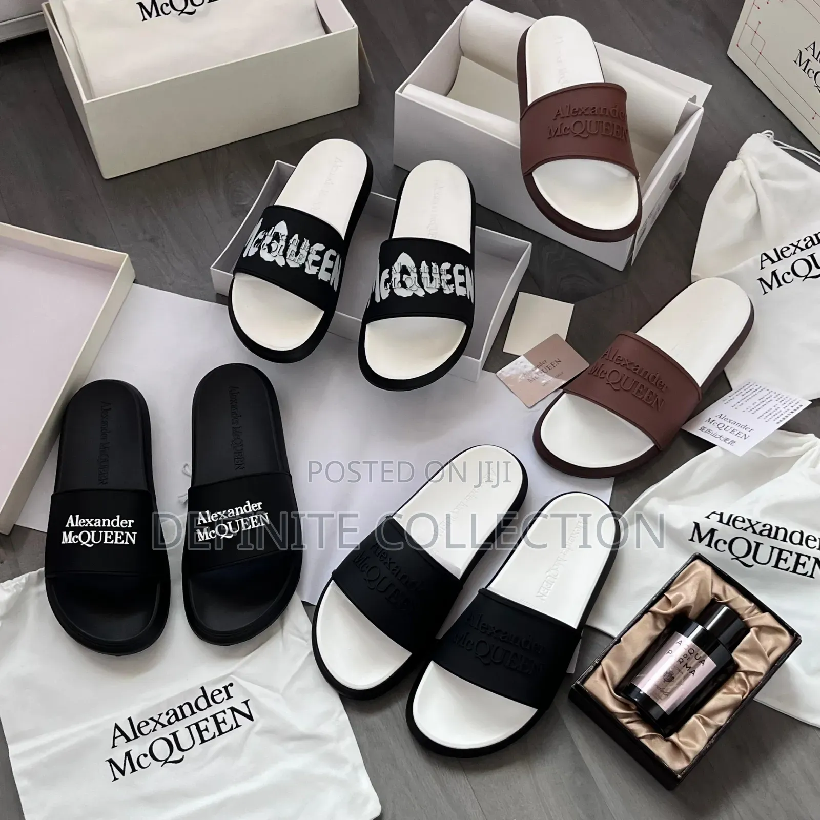 Alexander McQueen Luxury Slides