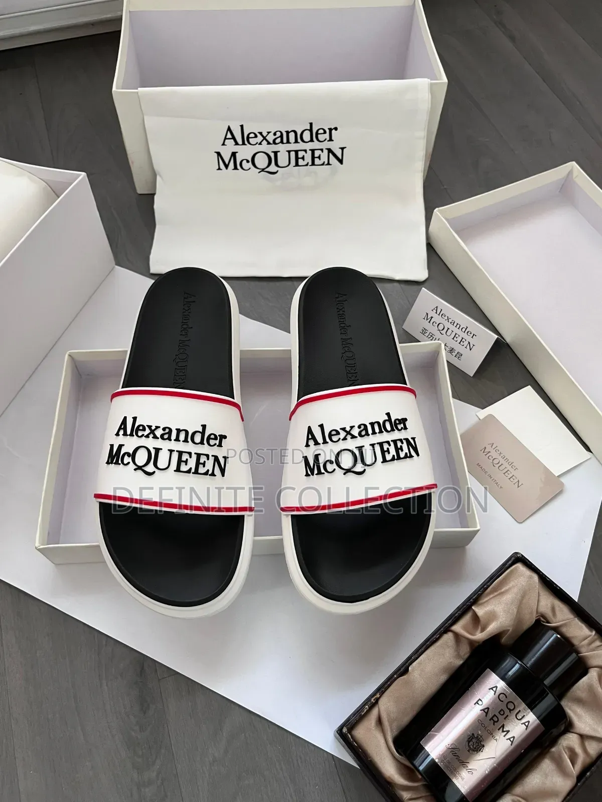 Alexander McQueen Luxury Slides
