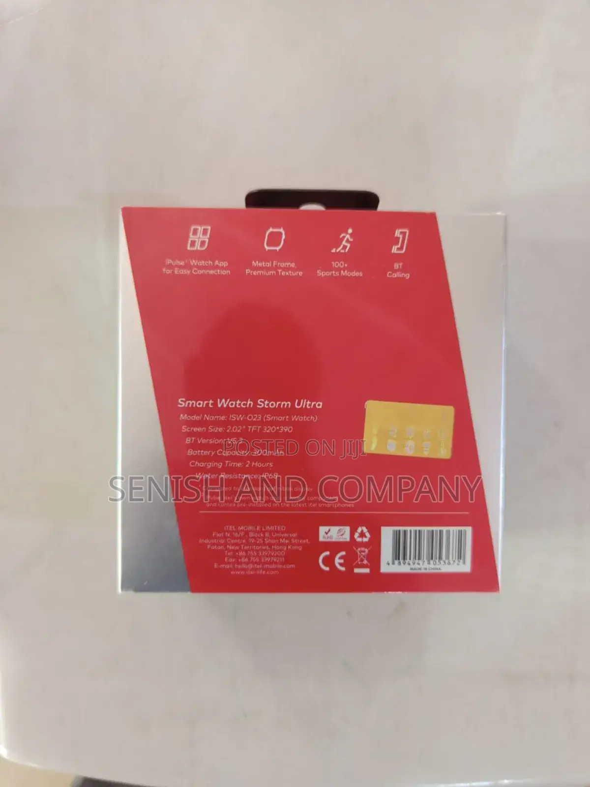 Itel Smart Watch Storm Ultra
