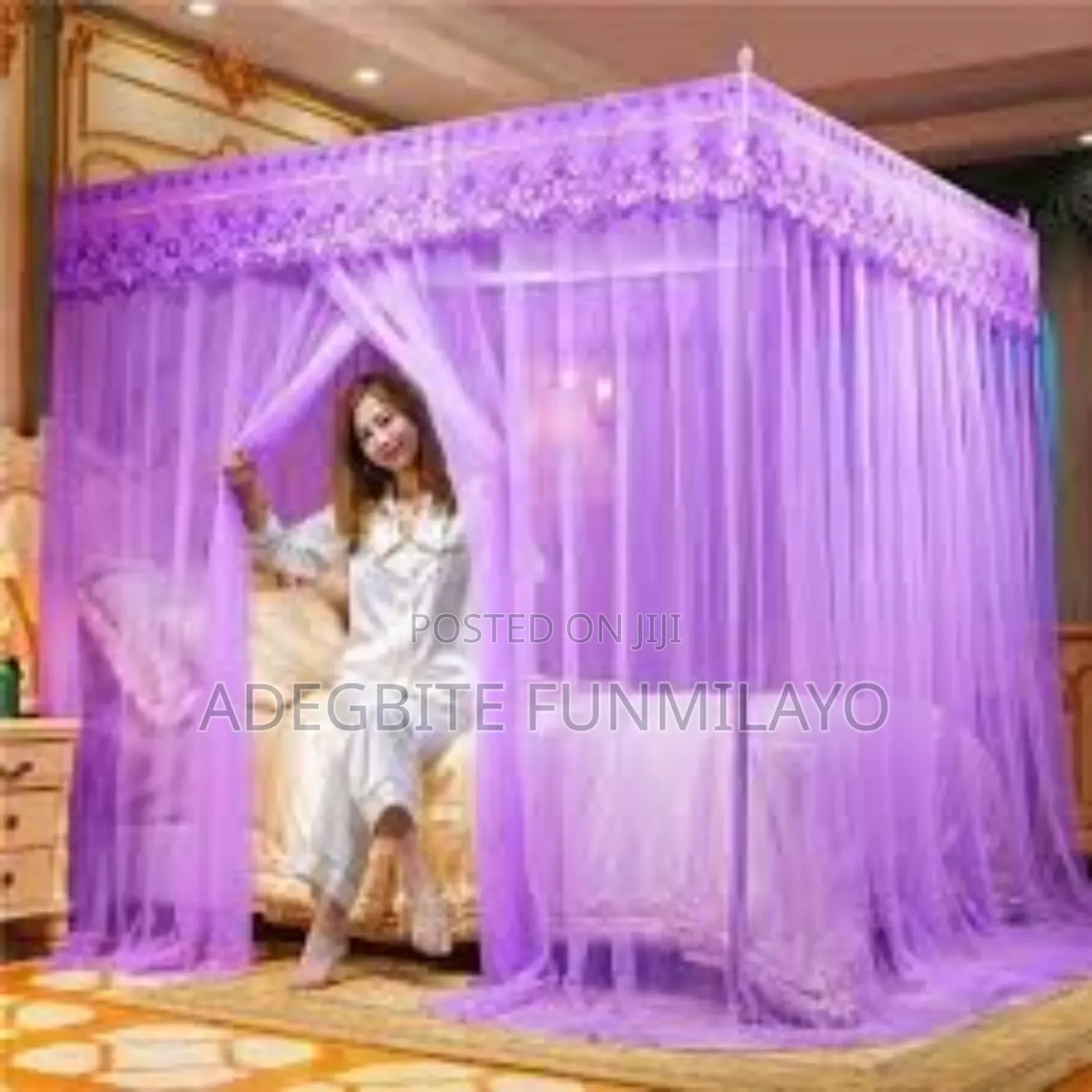 Mosquito Pole Net for All Bed Size