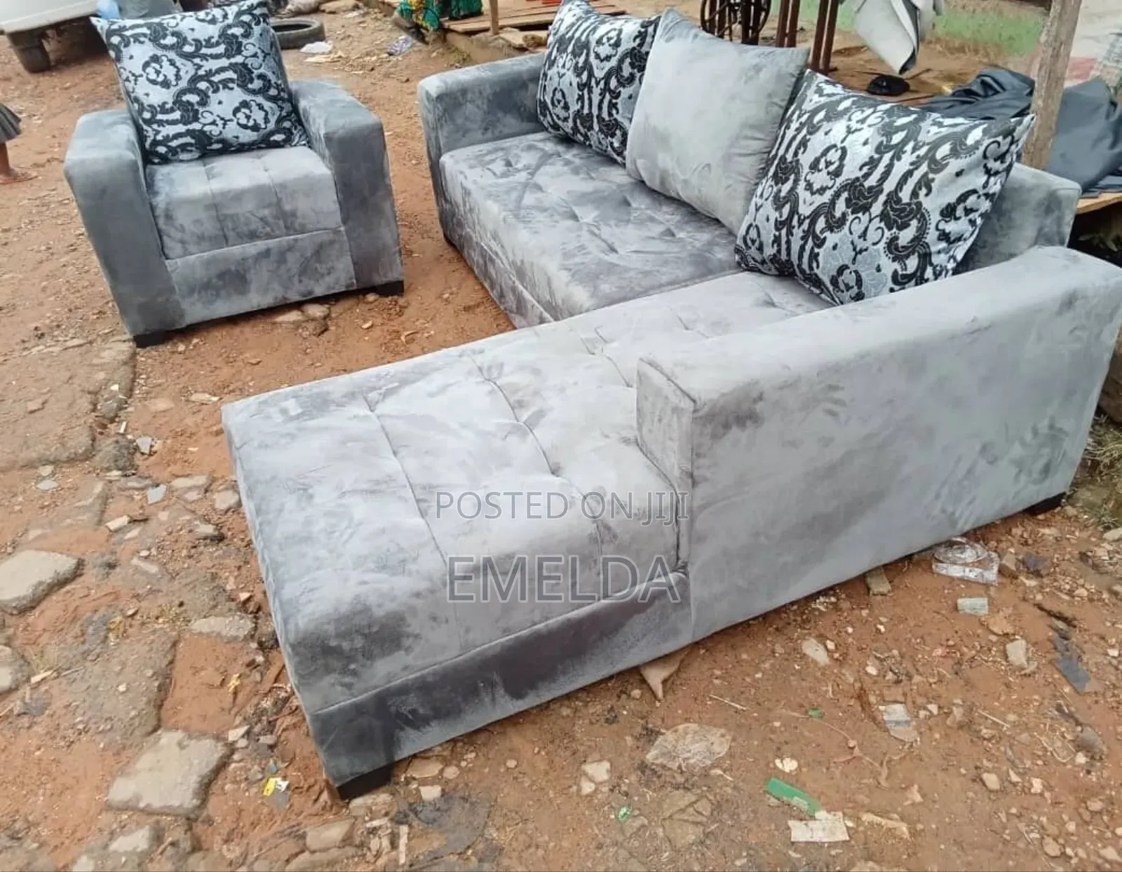 L-Shappe Sectional Sofa Lagos