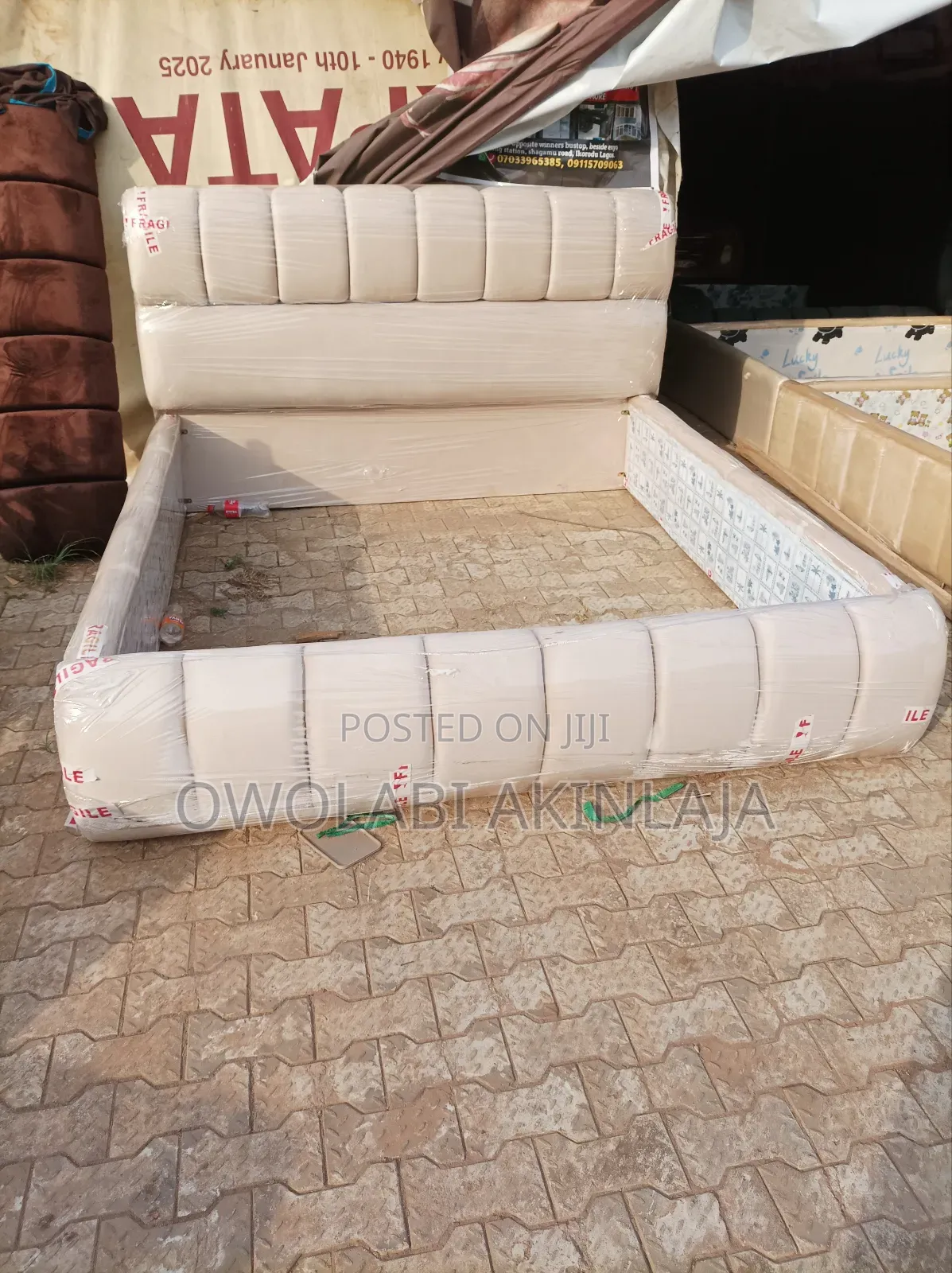 Bed Frame and Chair
