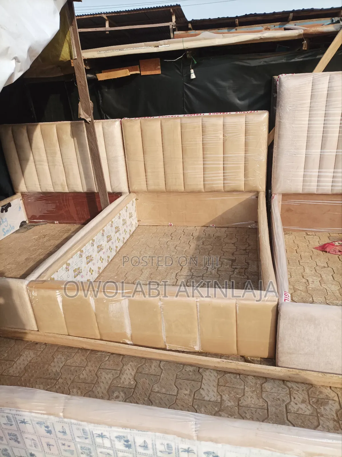 Bed Frame and Chair